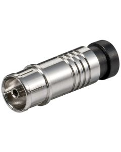 Koax kompressionskontakt till 7 mm-kablar - 1 stk.