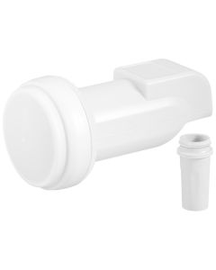 Universal Enkel-LNB, vit-grå