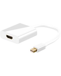 mini DisplayPort till HDMI&trade; adapterkabel 1,2 mini DisplayPortmale 0,1 m