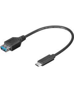 USB 3,0 SuperSpeed-kabel, 0,2 m,