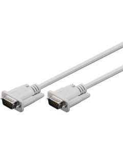 VGA Monitorkabel, grå, 5 m,