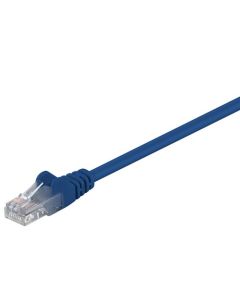 CAT 5e patchkabel, U/UTP, blå, 5 m