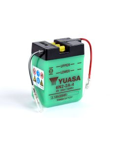 GS YUASA 6N2-2A-4(DC) 6V Conventional Startbatteri till motorcykel