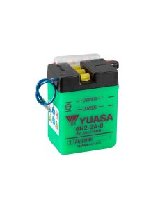 GS YUASA 6N2-2A-8(DC) 6V Conventional Startbatteri till motorcykel