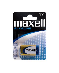 Maxell Long life Alkaline 9V/6LR61-batteri - 1 st.
