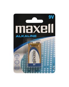 Maxell Long life Alkaline 9V/6LR61-batteri - 1 st.