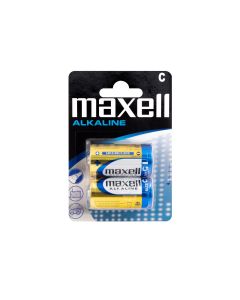 Maxell Long life Alkaline C/LR14-batterier - 2 st.
