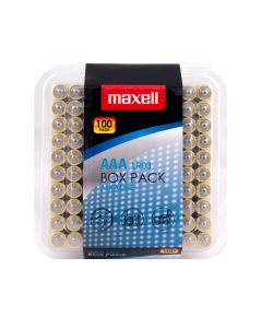 Maxell Long life Alkaline AAA/LR 03-batterier - 100 st.