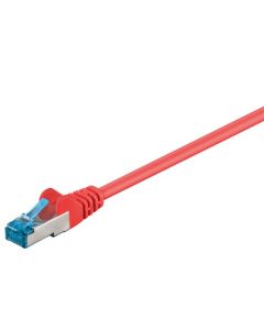 CAT 6a patchkabel S/FTP (PiMF), röd, 5 m