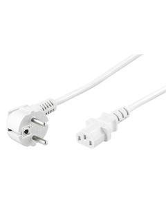 Sladd, vinklad, 2 m, vit