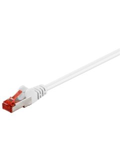 CAT 6 patchkabel S/FTP (PiMF), vit, 3 m