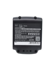 Batteri till bl.a. Black & Decker ASL146BT12A, 1500 mAh (kompatibelt)