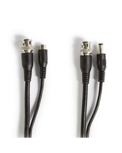 Nedis, CCTV-säkerhetskabel BNC/DC, RG59, 50 m, förmonterade kontaktdon
