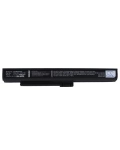 Batteri til Fujitsu M2010 Laptop - 11,1V (kompatibelt)