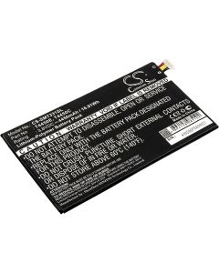 Batteri til bl.a. Samsung Tablet Galaxy Tab 4 (Kompatibel)