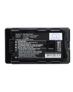 Batteri til Panasonic kamera AG-AC130 - 7800mAh
