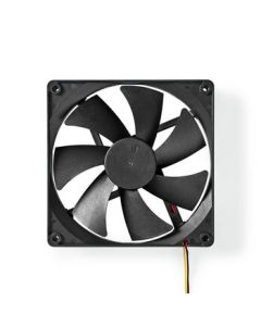 Nedis, Kylfläkt för dator ,  DC ,  140 mm ,  3-stifts ,  Tyst
