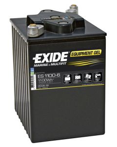 Exide Marine og Multifit ES1100-6 GEL Batteri - 6V 200Ah (20h)