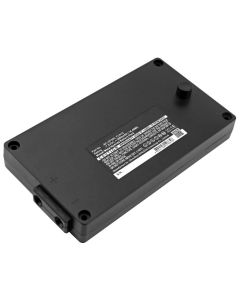 Kranbatteri till Gross Funk 7.2V 2000 mAh, svart (kompatibelt)