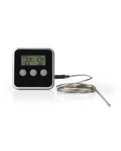 Nedis, Stektermometer ,  0-250 °C ,  digital display ,  timer