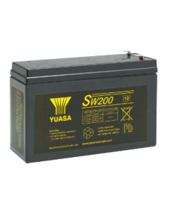 SW200P Yuasa Blybatterier (High-Drain speciellt till UPS-system)