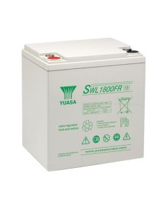 SWL1800FR Yuasa Blybatterier (High-Drain speciellt till UPS-system) (flamskyddad box)