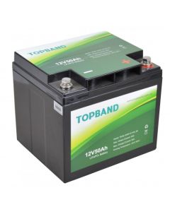 TOPBAND lithium batteri 12V 50Ah
