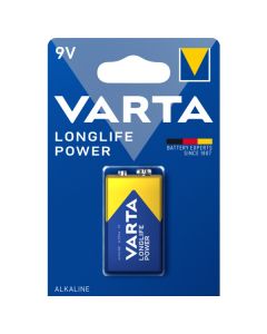 VARTA LongLife E / 9V BATTERI (1 st.)