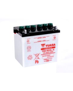 Yuasa Y60-N24L-A 12V Batteri til Motorcykel