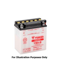 Yuasa YB12A-AK (DC) 12V Batteri til Motorcykel med Sensor
