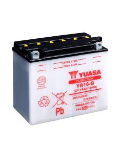 Yuasa YB16-B 12V Batteri til Motorcykel