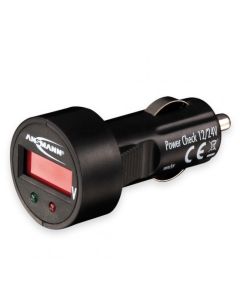 Ansmann Power Check Voltmeter till Cigarettändaruttag