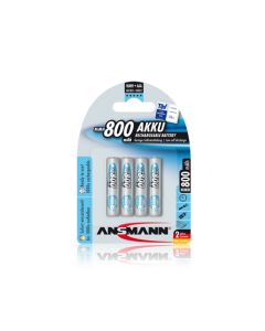 Uppladdningsbara batterier (Max-e) AAA / R03 (4 st.) 800 mAh