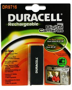 Duracell DR9716 kamerabatteri till Casio NP-50