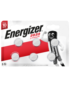 Energizer Lithium CR2032-Batterier (6 st)