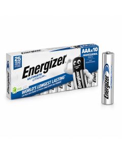 Energizer Ultimate Lithium L92 / AAA B2B-batterier (Förpackning med 10 st)