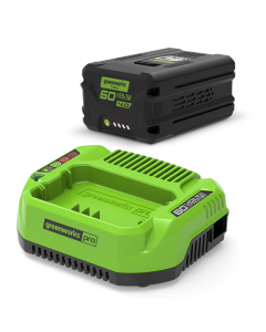 Greenworks, GSK60B4, startpaket, 60V, Universalladare m/ 4Ah Batteri