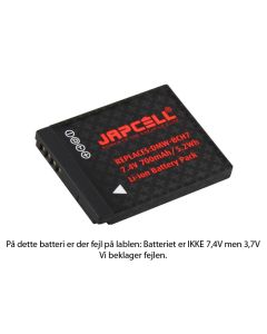Japcell DMW-BCH7 / DMW-BCH7E / DMW-BCH7GK batteri till Panasonic