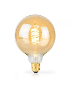 LED glödlampan E27 | G125 | 3.8 W | 250 lm | 2100 K | Extra Hot White | 1 del.