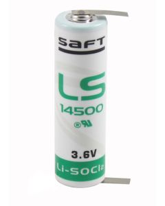 C-lödfanor - SAFT LS14500 / CR-SL760 / AA - Litium-specialbatteri - 3.6V (1 st.)