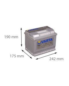 VARTA D39 - 12V 63Ah (Bilbatteri)