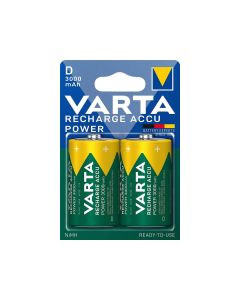 VARTA Power Accu D / R20 / Mono (2 st.) 3000 mAh batteri