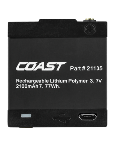 COAST ZX600 uppladdningsbart batteri för PM200, PM500R och PM550