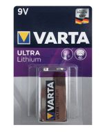 Varta Professional Litium 9V / E / 6LF62 Batteri (1 st.)