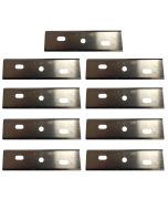 18 x knivar för ALKO Robolinho robotgräsklippare - rostfritt stål inkl. skruvar - Japcell