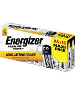 Energizer Alkaline Power AA / E91 Batterier (16 Stk. Förpackning)