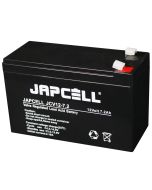 Japcell JCV12-7.2 F1 12V 7,2Ah AGM blybatteri (4,8mm) - Premium