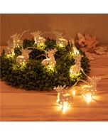 Goobay ljuskedja "ren" med 10 LED ljus vit