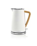Nedis, Vatten kokare , 1.7 l , Soft-Touch , Vit , Roterbar 360 grader , Dolt värmeelement , Strix® kontroll , Koka-tort funktion